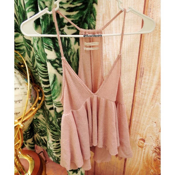 Urban outfitters ultra soft blush mauve babydoll tank top 🌿 - Picture 2 of 5